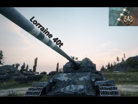 World of Tanks | 3-marking the Lorraine 40t