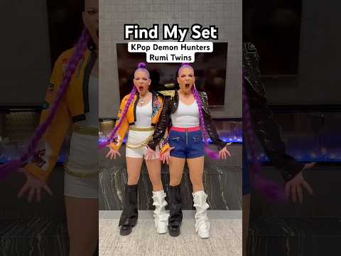 #twins in #rumi #kpopdemonhunters #twinsisters #ootd