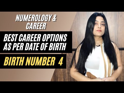 Best Career Option as per DOB - Numerology & Career | Birth Number 4 - Priyanka Kuumar (Hindi)