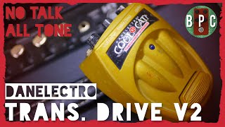 Video thumbnail for Two Hands Needed - Danelectro Transparent Overdrive V2 - No Talk, All Tone by Budget Pedal Chap
