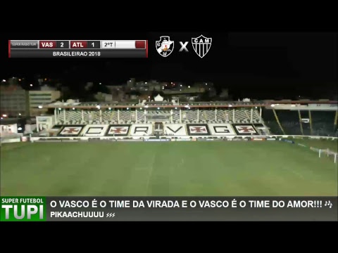 Vasco 2 x 1 Atlético MG  - 1ª Rodada - Brasileirão - 15/04/2018 - AO VIVO