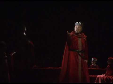 Renato Bruson sings "Fuggi Regal Fantasima" from Macbeth