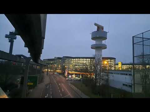 SkyTrain Düsseldorf - OnRide - Dus - Railway Station - Terminal C - POV - 01_2023
