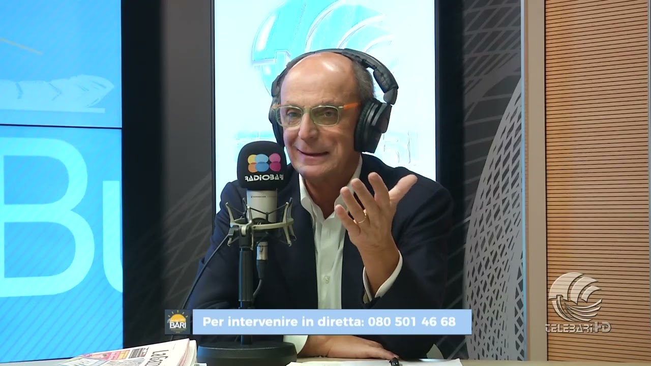 buongiorno bari 30 10 25 approfondimento con LUIGI LOBUONO