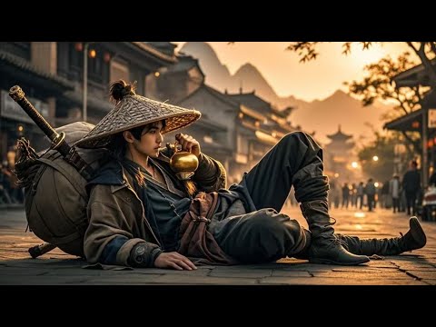 ⚔️武俠電影！酒鬼乞丐竟是隱藏的武林高手，一招醉拳橫掃八大高手！#動作#武俠 #功夫