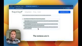 Ready to Send for Easy AI-powered Customer Support