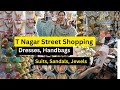 T Nagar Street Shopping | Chennai Cheapest & Largest Shopping Market#chennai #tnagar #cheapestmarket