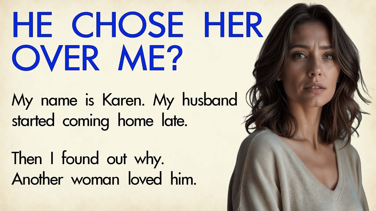 She Fell for My Husband ✅ A Wife's Painful Discovery ✅ English Story (A1-A2 Level) ✅