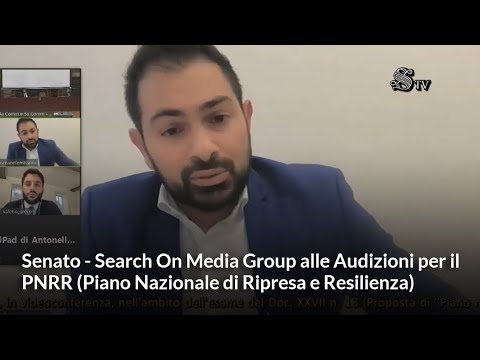 L'Audizione in Senato, nelle commissioni riunite Bliancio e Politiche UE, per il Piano Nazionale di Ripresa e Resilienza