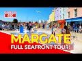 MARGATE | Full seafront tour of Margate Kent England | A UK Walk filmed in 4K
