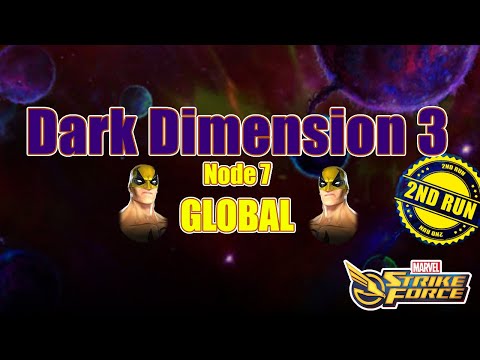 Marvel Strike Force Dark Dimension 3 2nd Run Node 7 GLOBAL