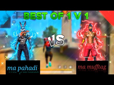 free fire 🔥 pahadi vs mufftag challenge #viral #headshots #freefire #no1trending like and subcribe