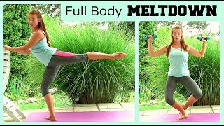 45min Full Body Meltdown and Strengthening Training