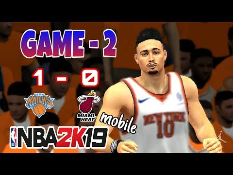 NBA 2K19  MOBILE PLAYOFFS GAME 2 - MY CAREER EP16
