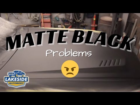 Problems Spraying Flat, Matte or Satin Automotive Paint 🫤
