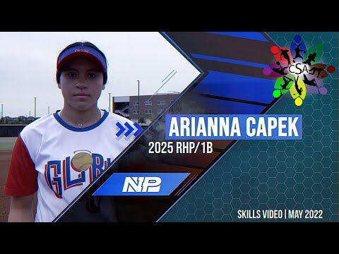 Arianna Capek Skills Video
