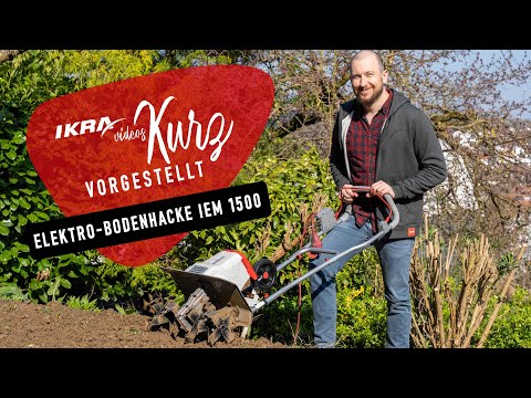 Ikra Elektrinis kultivatorius 1,5 kW IEM 1500 video