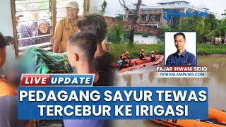 Pedagang Sayur Ditemukan Tewas di Irigasi Kota Metro, Diduga Terjatuh dan Terseret Arus