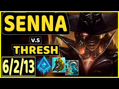 HOIT (SENNA) vs THRESH - 6/2/13 KDA BOTTOM SUPPORT GAMEPLAY - KR Ranked GRANDMASTER