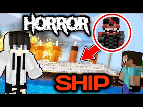 HORROR SHIP Minecraft | Horror Story in Hindi | Part - 1