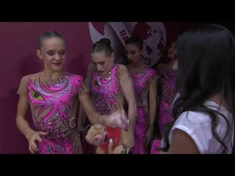 2019 World Rhythmic Gymnastics (Baku, AZE) -  3 Hoops 2 Pairs of Clubs Group Final