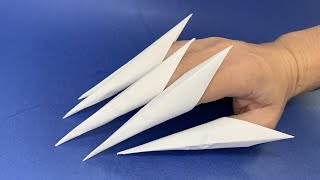 Halloween Claws Origami | How to Make a Paper Claws for Halloween | Halloween DIY Crafts