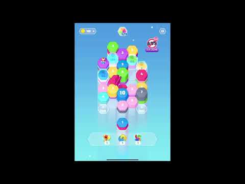 【 Color Slide - Hexa Puzzle 】level 23