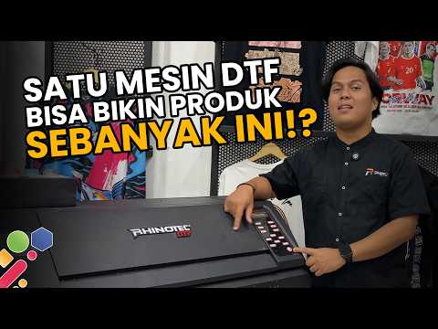 BEBERAPA PRODUK YANG BISA DIHASILKAN DARI MESIN SABLON DTF!
