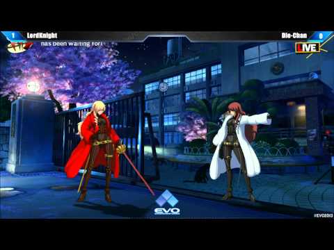 EVO 2013 - P4A Top 8 - LordKnight vs. Die-chan - Winner's Semi-Final