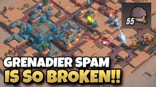 50+ Grenadier Army DESTROYS This Roguelike Tower Defense!