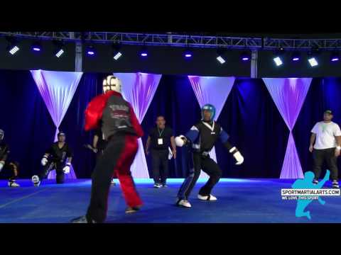 Jared Pressley vs Unk - Round 1 - Team Sparring - Dixieland Nationals 2016