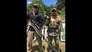 Shooting the Armalite AR-50 .50 Caliber rifle