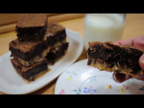 Easy Shortbread Brownies | Easy Brownie Recipe | MOLCS Easy Recipes