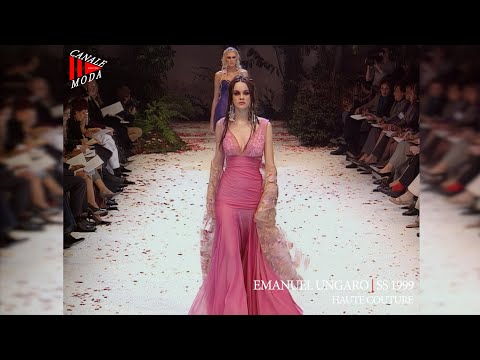 EMANUEL UNGARO Haute Couture Spring Summer 1999 Paris - Canale Moda