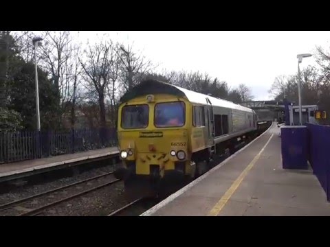 Freightliner 66552 with Eastleigh to Hinksey engineers train