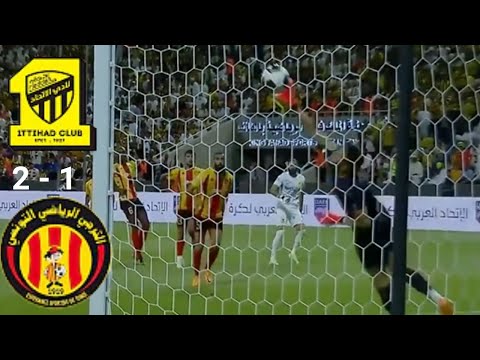 Benzema debut assist and goal | Al Ittihad  vs ES Tunis 2 - 1