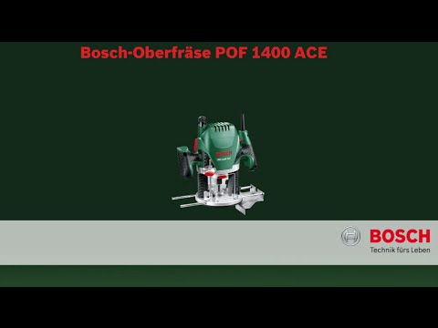 Bosch POF Oberfräsen - Holz fräsen mit der Oberfräse - Anwendungsvideo Bosch POF Oberfräsen - Holz fräsen mit der Oberfräse - Anwendungsvideo