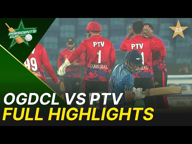 Full Highlights | OGDCL vs PTV | President’s Cup Grade | SF-1 I 2025-26 | PCB | M2V1S