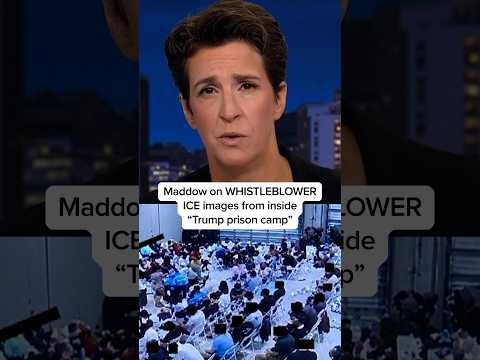 Maddow on WHISTLEBLOWER images from inside ICE 'prison camp'