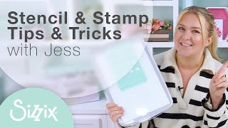 Stencil & Stamp Tool Tips & Tricks!