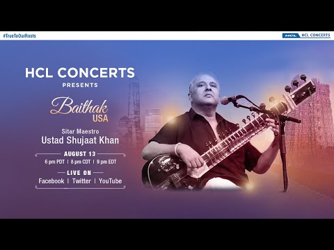 Ustad Shujaat Khan | HCL Concerts presents Baithak USA - Episode 2