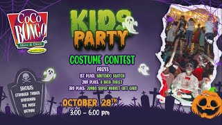 Join us at the Kids Party in Punta Cana October 28th
