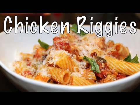 GRILLED Chicken Riggies Recipe from Utica, NY | A Taste of Upstate NY | Man Who Eats