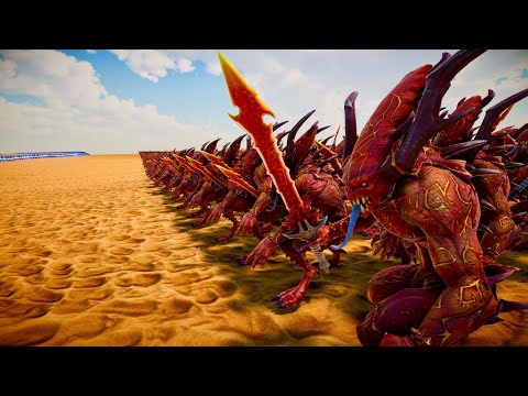 5 MILLION KHORNE BLOODLETTER vs 5 MILLION JEDI KNIGHTS | Ultimate Epic Battle Simulator 2