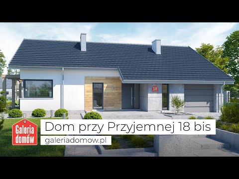 Projekt domu przy Przyjemnej 18 bis - GaleriaDomow.pl