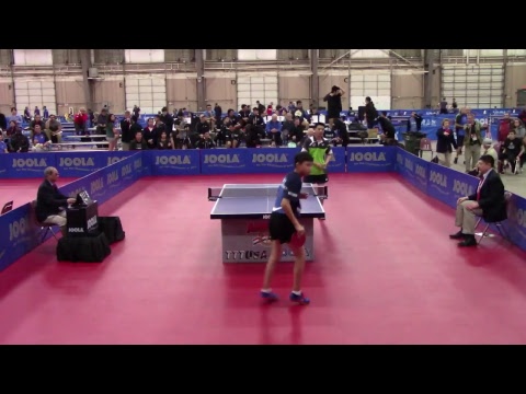 Arnold Table Tennis Challenge 2018 - Day 2 National Games | Bu, Alexander vs Ju, Mingwei (Top 16)