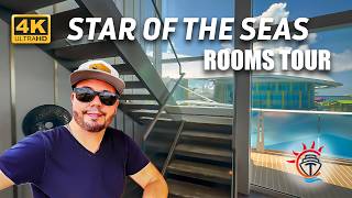 Star of the Seas Rooms Tour ⛴️ – First Look Inside Royal Caribbean’s Largest and Newest ship!