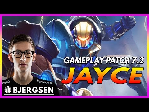 382. Bjergsen Jayce vs Viktor Mid - January 29th, 2017 - Season 7 Patch 7.2