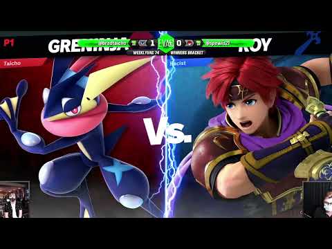 WeeklyVac 74 - SSBU - Taicho (Greninja) vs Spewis (Roy)