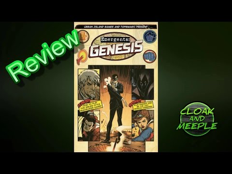 Cloak and Meeple: Review, Emergents: Genesis